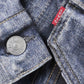 Cotton twill inkjet print Levi's double name BerBerjin J911