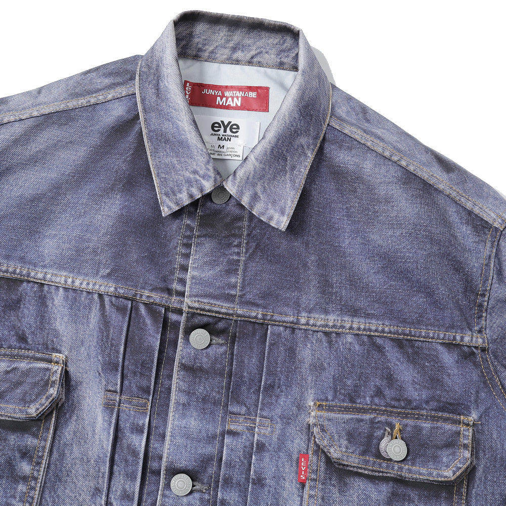 ナイロンツイル インクジェットプリント Levi's Wネーム BerBerjin J910