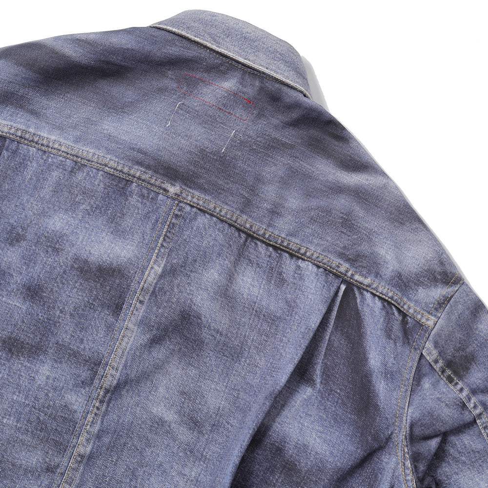 ナイロンツイル インクジェットプリント Levi's Wネーム BerBerjin J910