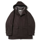 Hooded Melton Half Coat