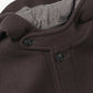 Hooded Melton Half Coat