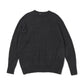 Black crew neck knit