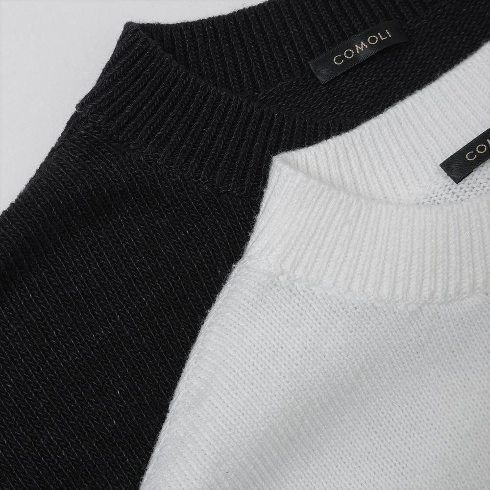 COMOLI) 8G クルーネックニット (D01-06007) | COMOLI / ニット