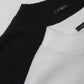 Black crew neck knit