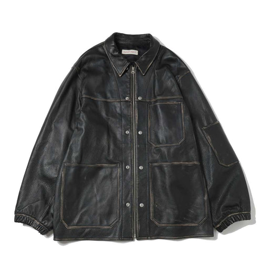 leather coverall