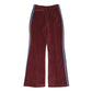 Boot-Cut Track Pant - C/PE Velour