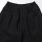Black drill tapered trousers