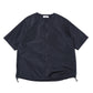 BASEBALL SHIRT RECYCLED POLYESTER x SILK  TAFFETA