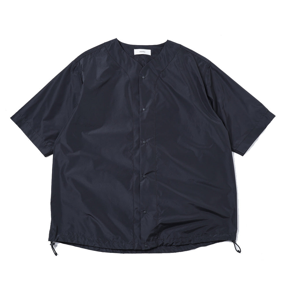 BASEBALL SHIRT RECYCLED POLYESTER x SILK TAFFETA