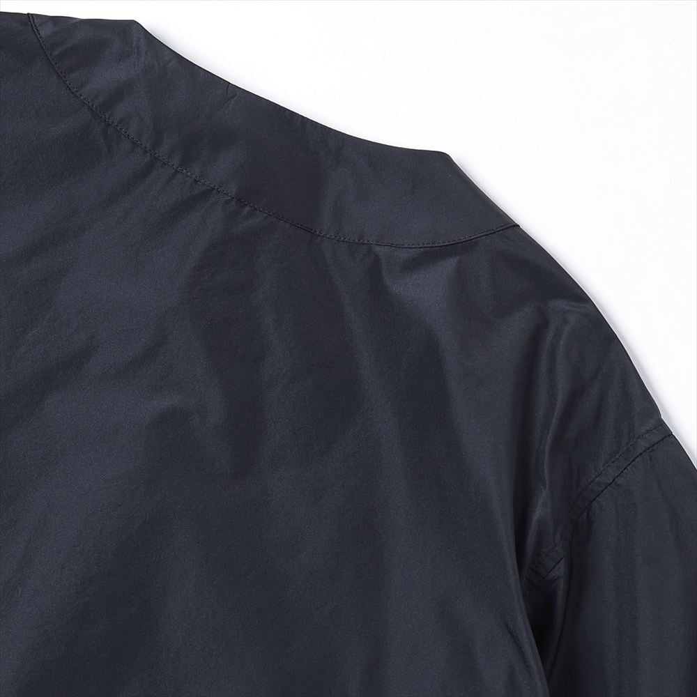 BASEBALL SHIRT RECYCLED POLYESTER x SILK TAFFETA