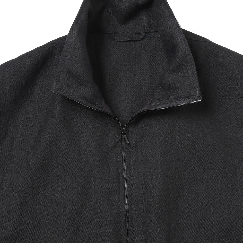 Canapa stand-up collar jacket