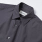 COMFORT FIT SHIRT ORGANIC GIZA TYPEWRITER CLOTH (CHARCOAL)