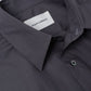COMFORT FIT SHIRT ORGANIC GIZA TYPEWRITER CLOTH (CHARCOAL)