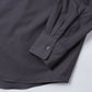 COMFORT FIT SHIRT ORGANIC GIZA TYPEWRITER CLOTH (CHARCOAL)