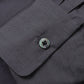 COMFORT FIT SHIRT ORGANIC GIZA TYPEWRITER CLOTH (CHARCOAL)