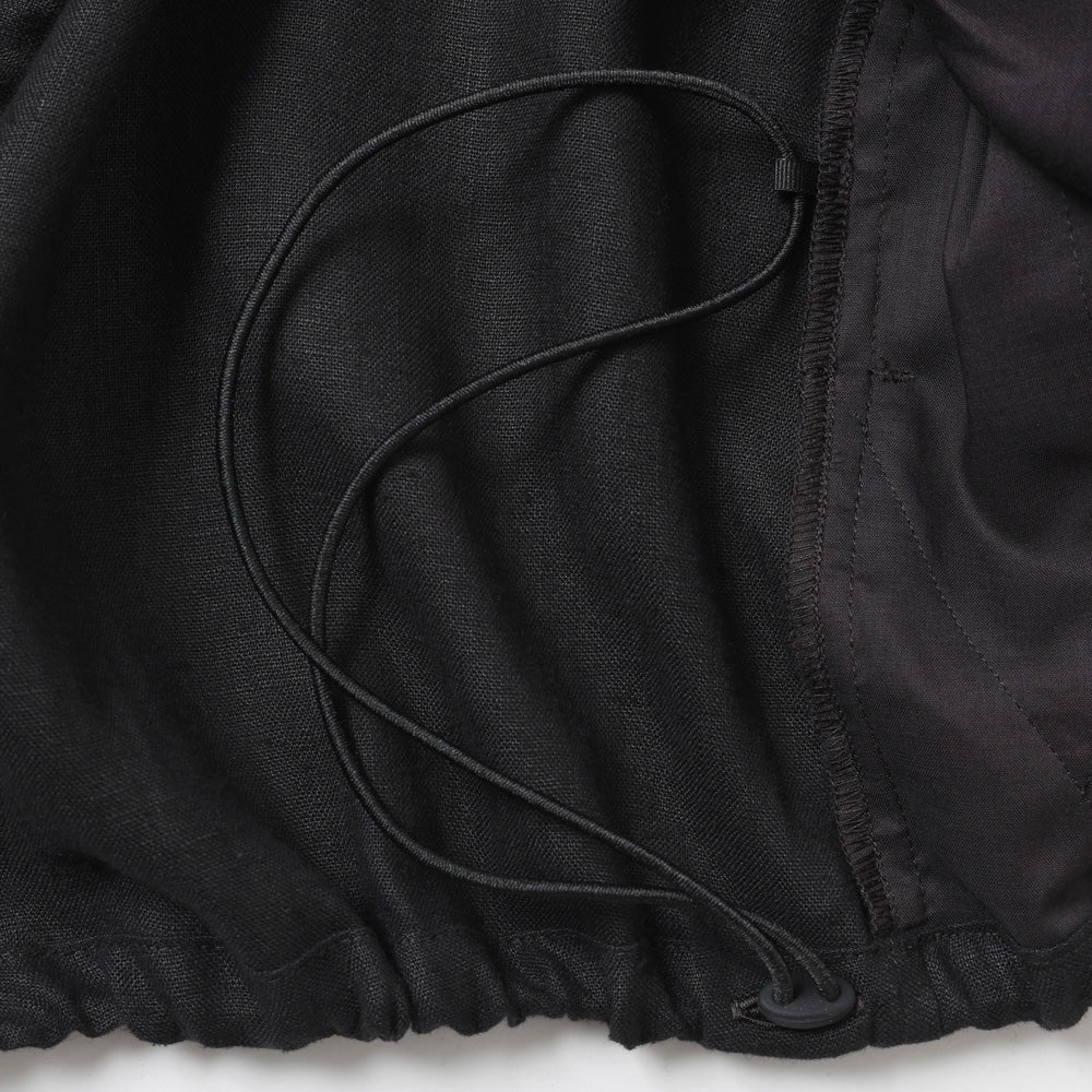 Canapa stand-up collar jacket