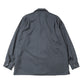 ITALIAN OPEN COLLAR SHIRT ORGANIC WOOL VIYELLA