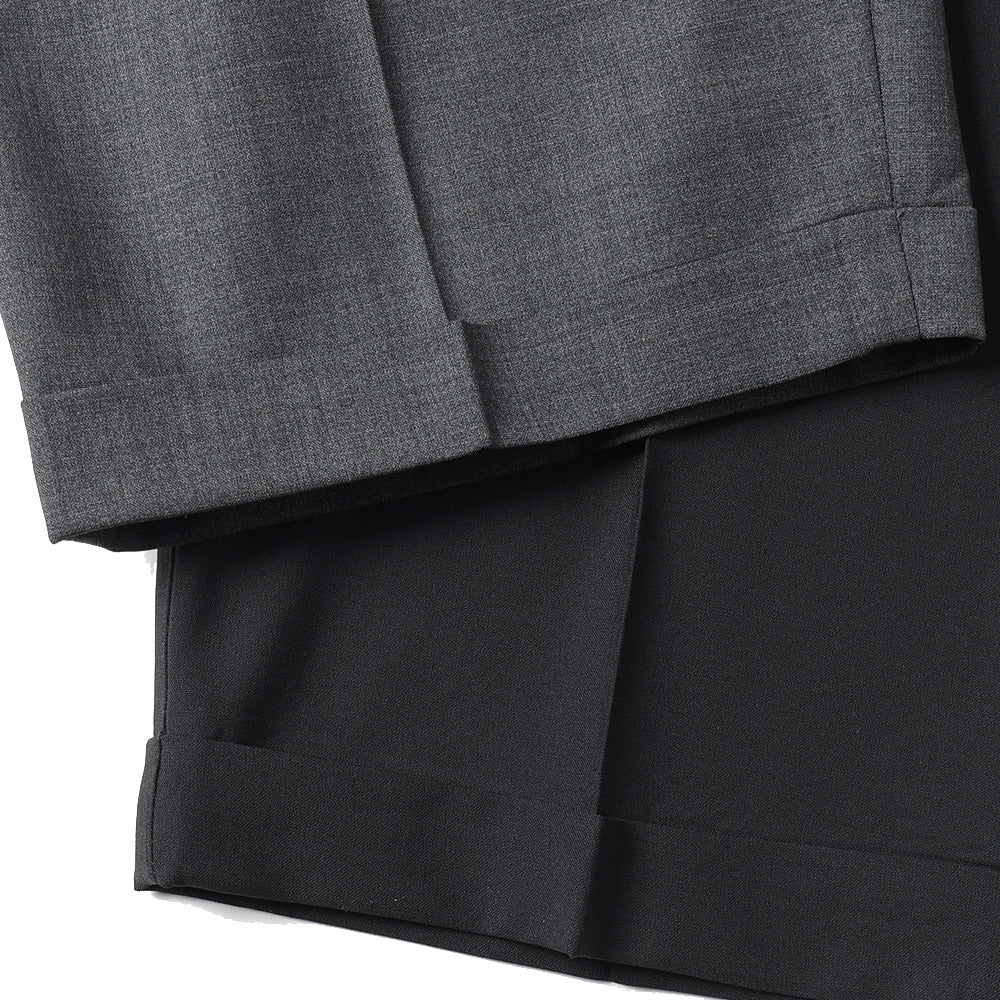 S.F.C(ストライプスフォークリエイティブ)TWO TUCK S WOOL PANTS
