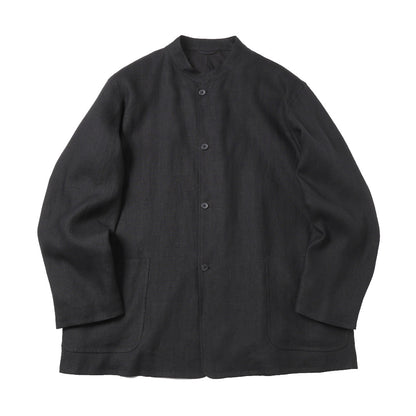 Canapa stand-up collar jacket
