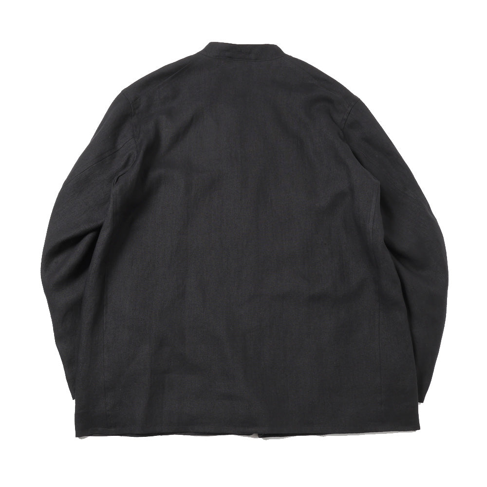 Canapa stand-up collar jacket