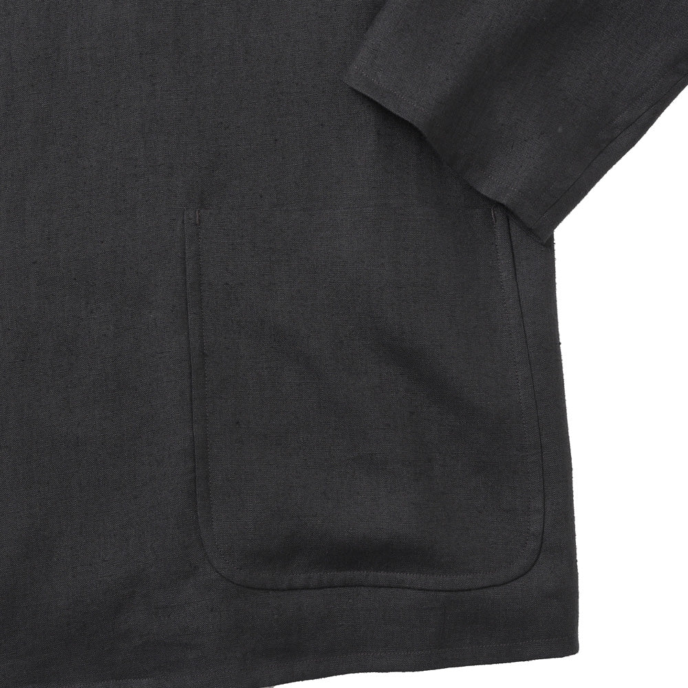 Canapa stand-up collar jacket