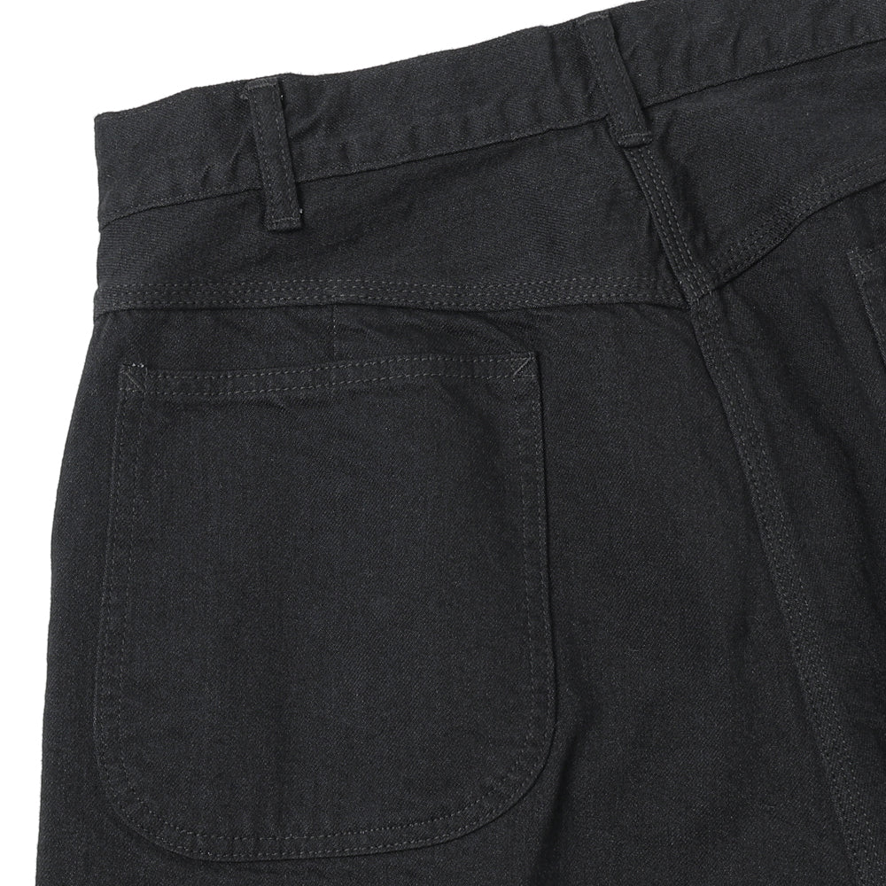 Denim Painter Pants(Black One Wash）