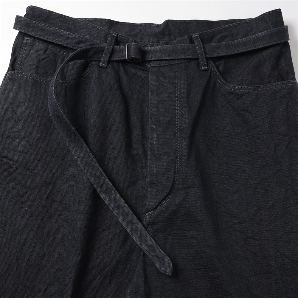 12.9oz Denim Bias Belted Pants