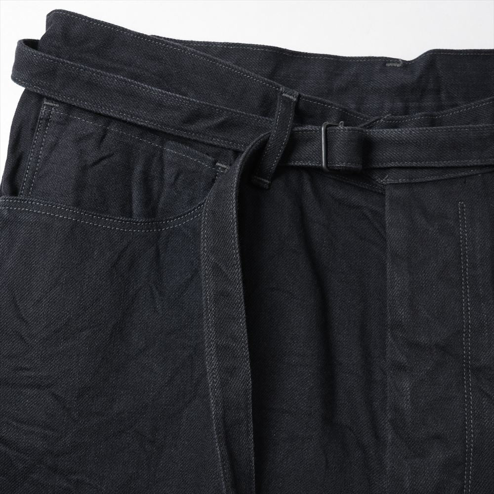 12.9oz Denim Bias Belted Pants