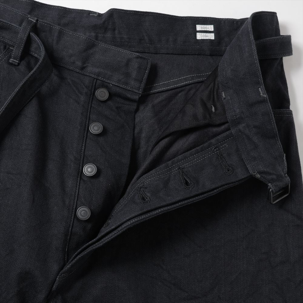 12.9oz Denim Bias Belted Pants