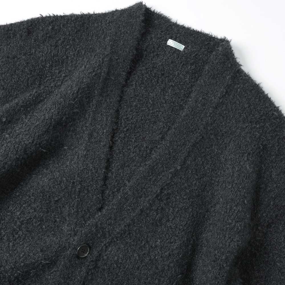 A.PRESSE (ア プレッセ) Cashmere Mole Yarn Cardigan 25AAP-03-19