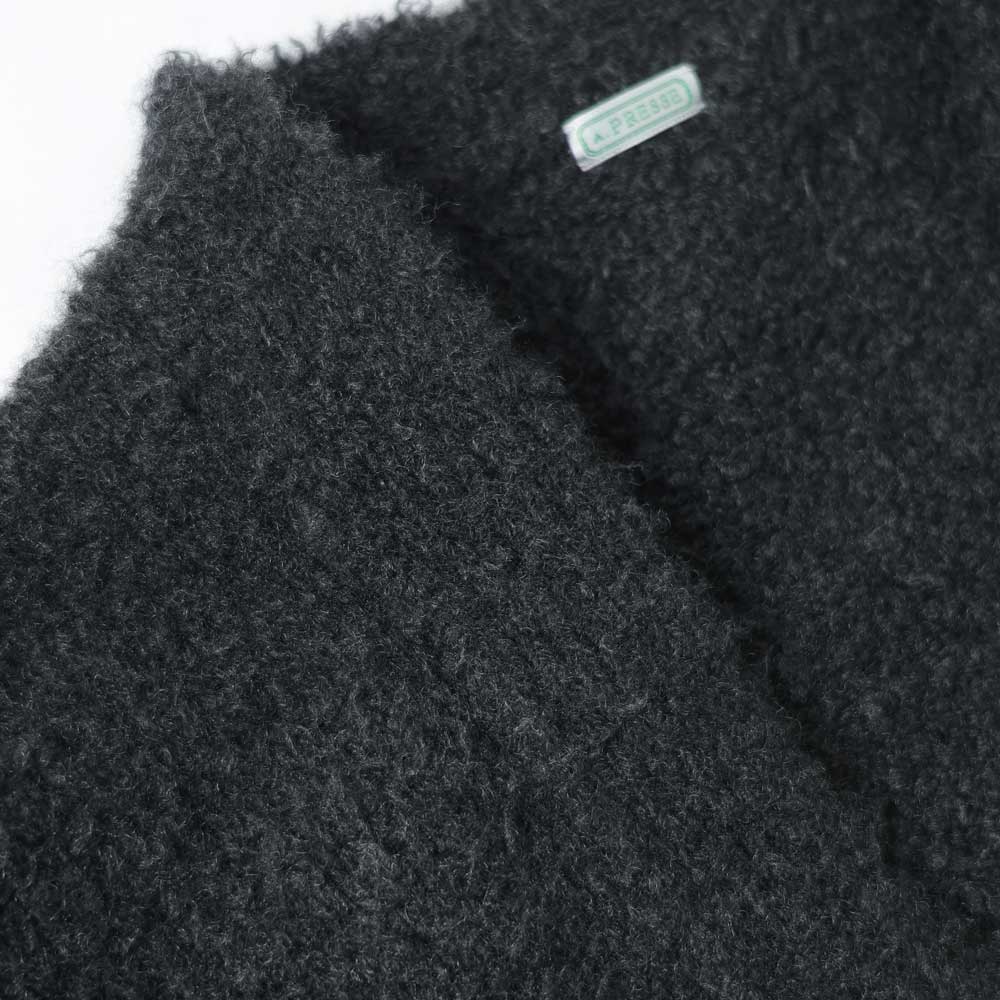 A.PRESSE Cashmere Mole Yarn Cardigan 25AAP-03-19 (25AAP-03-19) | A