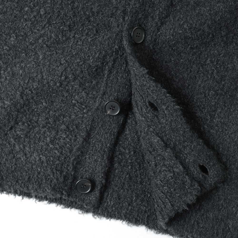 A.PRESSE (ア プレッセ) Cashmere Mole Yarn Cardigan 25AAP-03-19