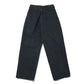 Black Washed Wide Denim Pants