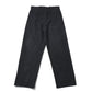 Wool Flannel Wide Trousers