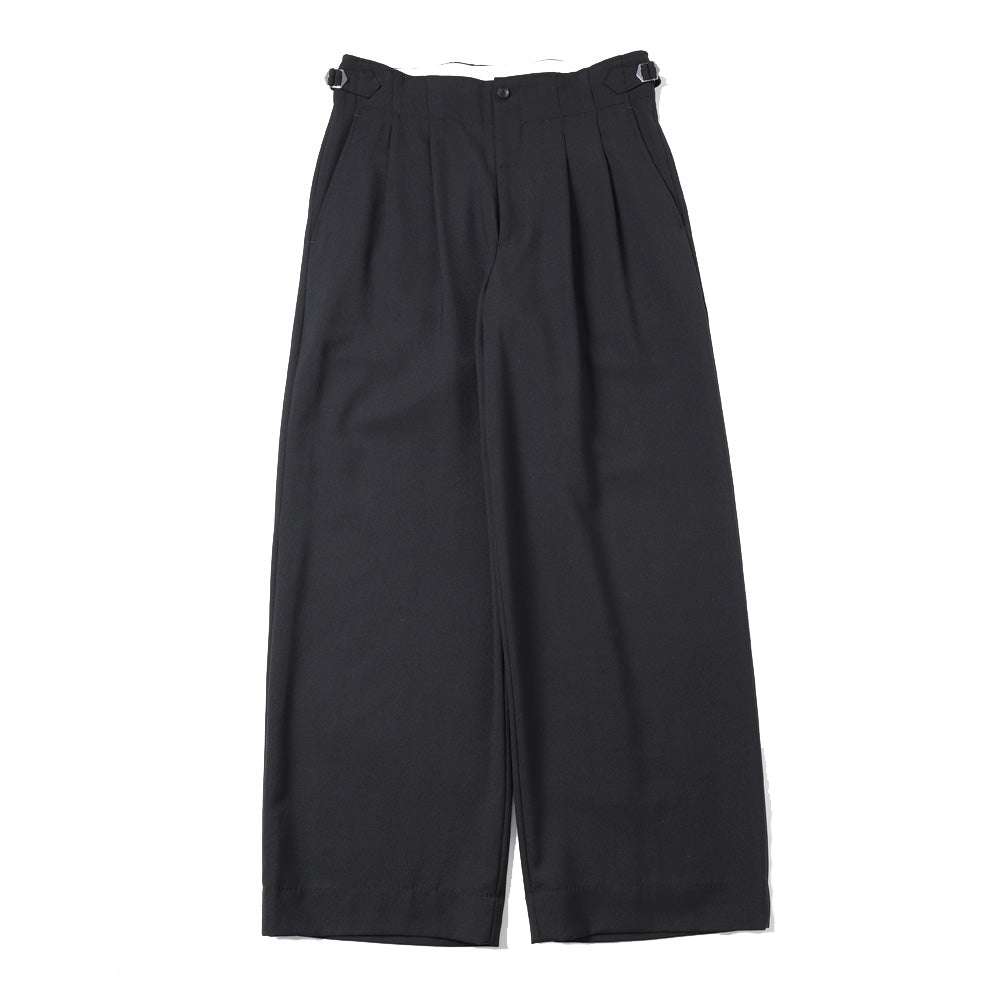 TWO TUCK MILITARY TROUSERS