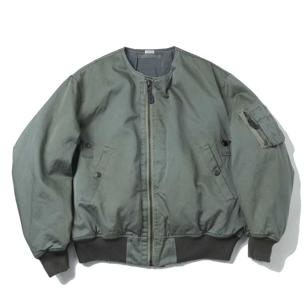 A.PRESSE Vintage Silk Flight Custom Jacket 25AAP-01-28 (25AAP-01