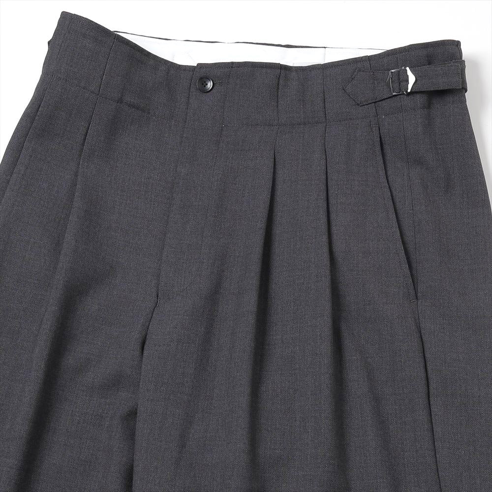 TWO TUCK MILITARY TROUSERS