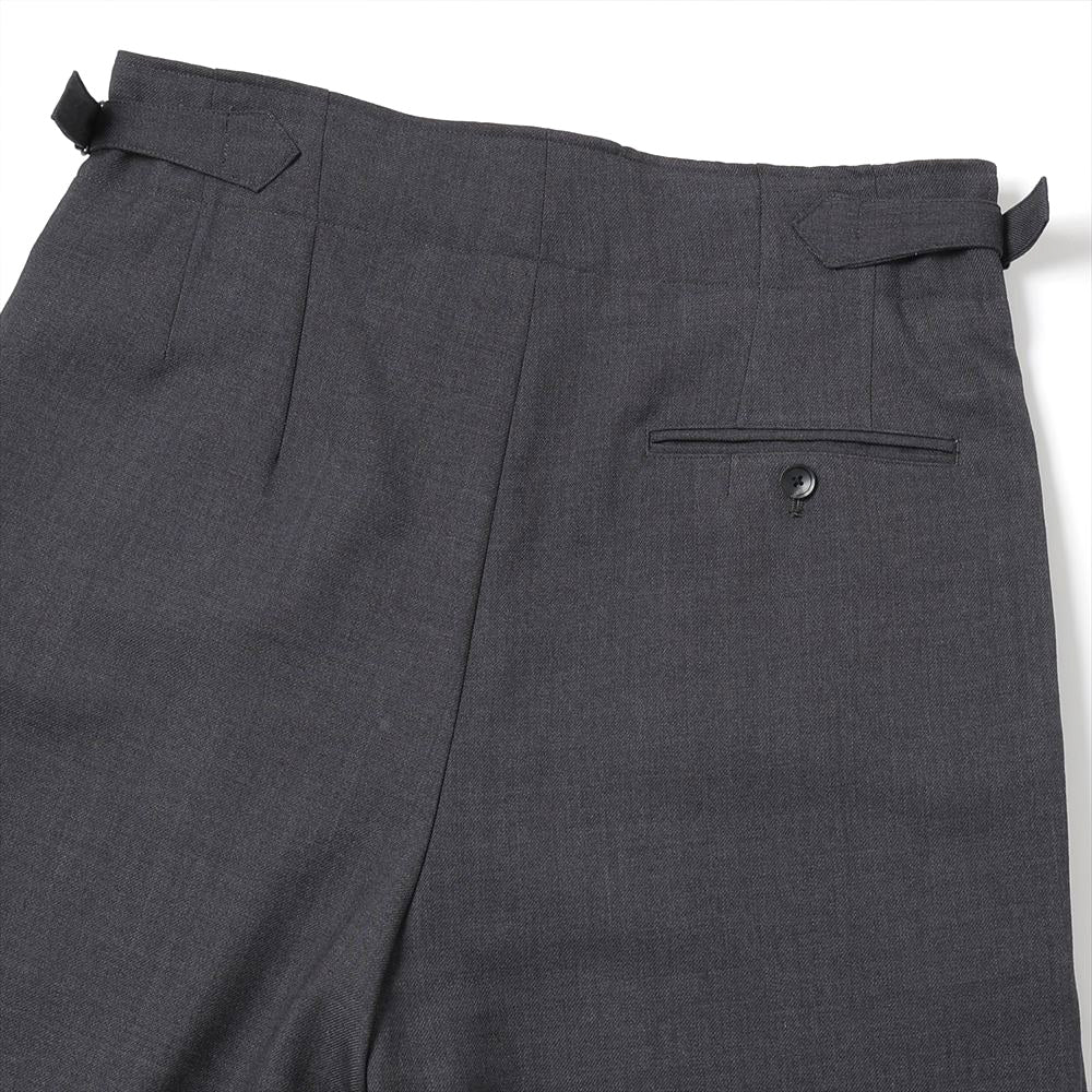 TWO TUCK MILITARY TROUSERS