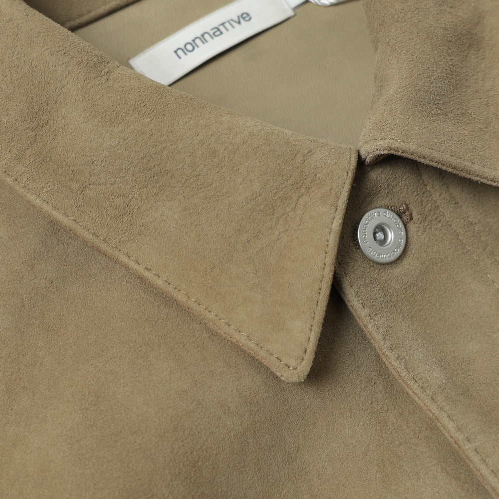 nonnative (ノンネイティブ) TRUCKER BLOUSON SHEEP LEATHER NN-J4704