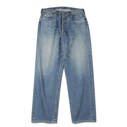 No.22 Washed Wide Denim Pants