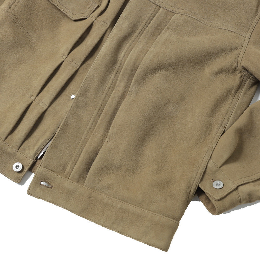 TRUCKER BLOUSON SHEEP LEATHER 10/25 (mae)