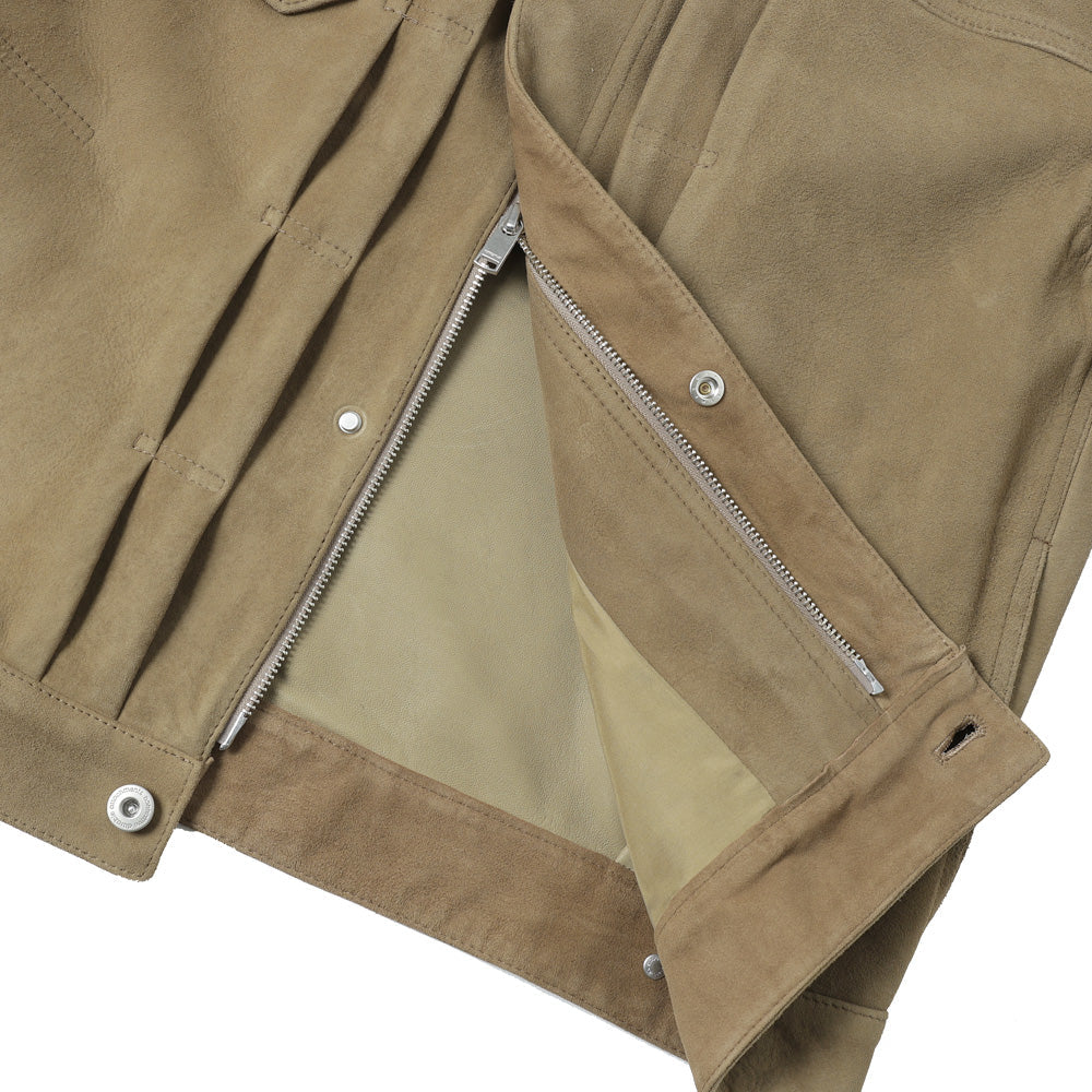 nonnative (ノンネイティブ) TRUCKER BLOUSON SHEEP LEATHER NN-J4704