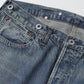 No.22 Washed Wide Denim Pants