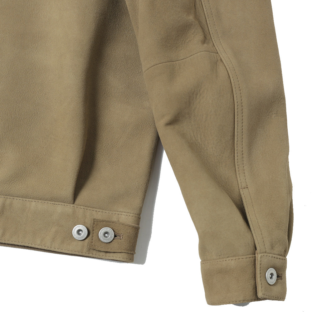 TRUCKER BLOUSON SHEEP LEATHER 10/25 (mae)