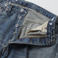 No.22 Washed Wide Denim Pants
