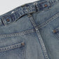 No.22 Washed Wide Denim Pants
