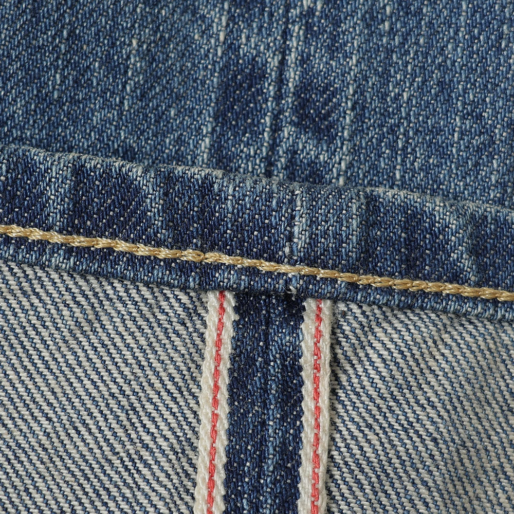 No.22 Washed Wide Denim Pants