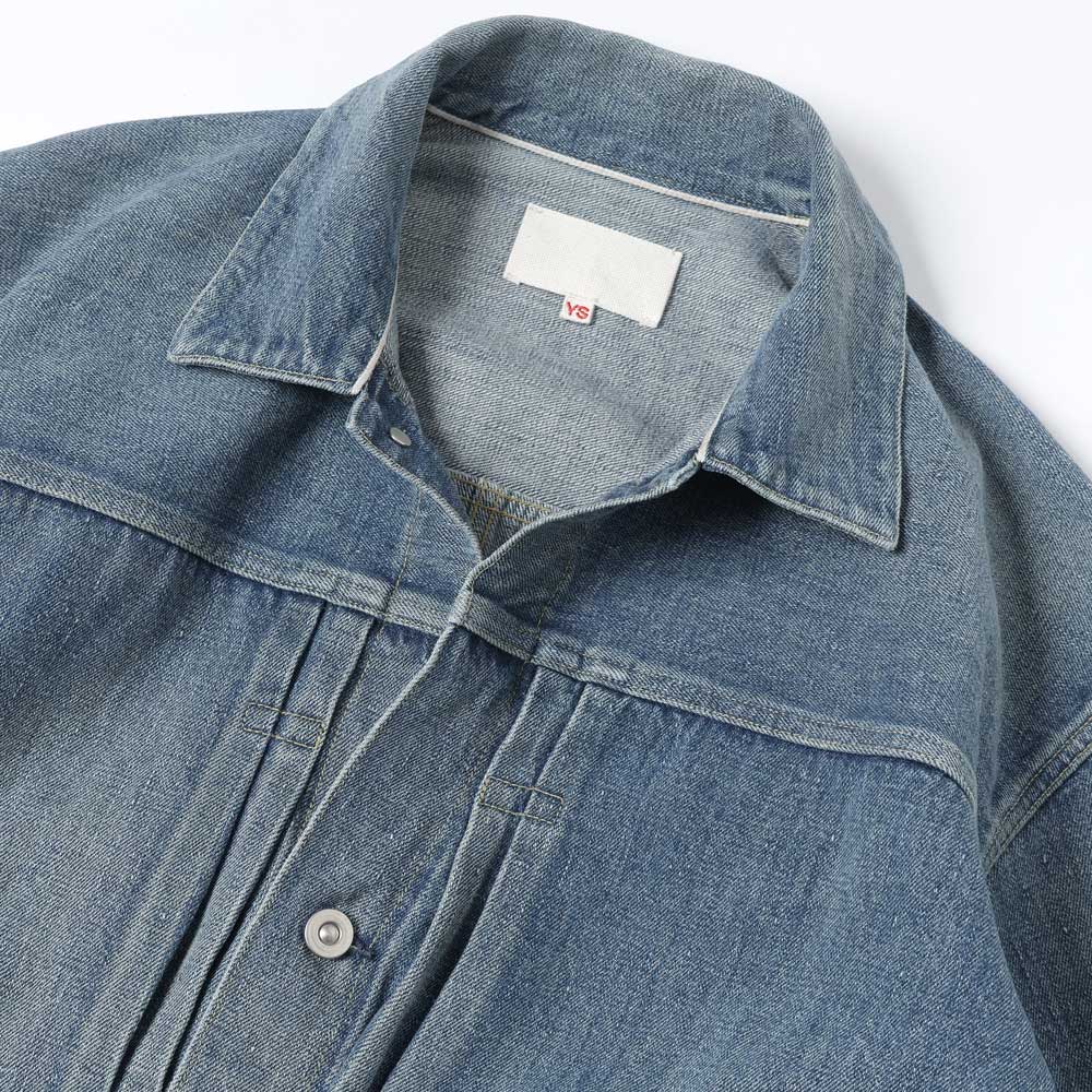 YOKO SAKAMOTO(ヨーコサカモト)PLEATS JACKET (YS-26SS-11) | YOKO