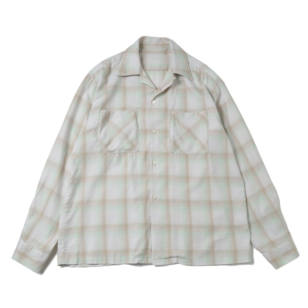 OPEN COLLAR L/S SHIRTS (26SSH05) | URU / シャツ (MEN) | URU正規
