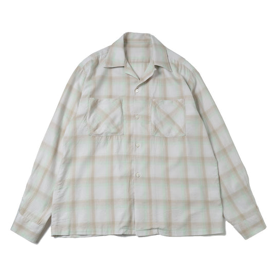 OPEN COLLAR L/S SHIRTS